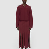 Red Gare Compact Milano Knit Jacket - Joseph