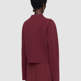Red Gare Compact Milano Knit Jacket - Joseph