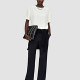 Rubin Crepe de Soie Silk Blouse
