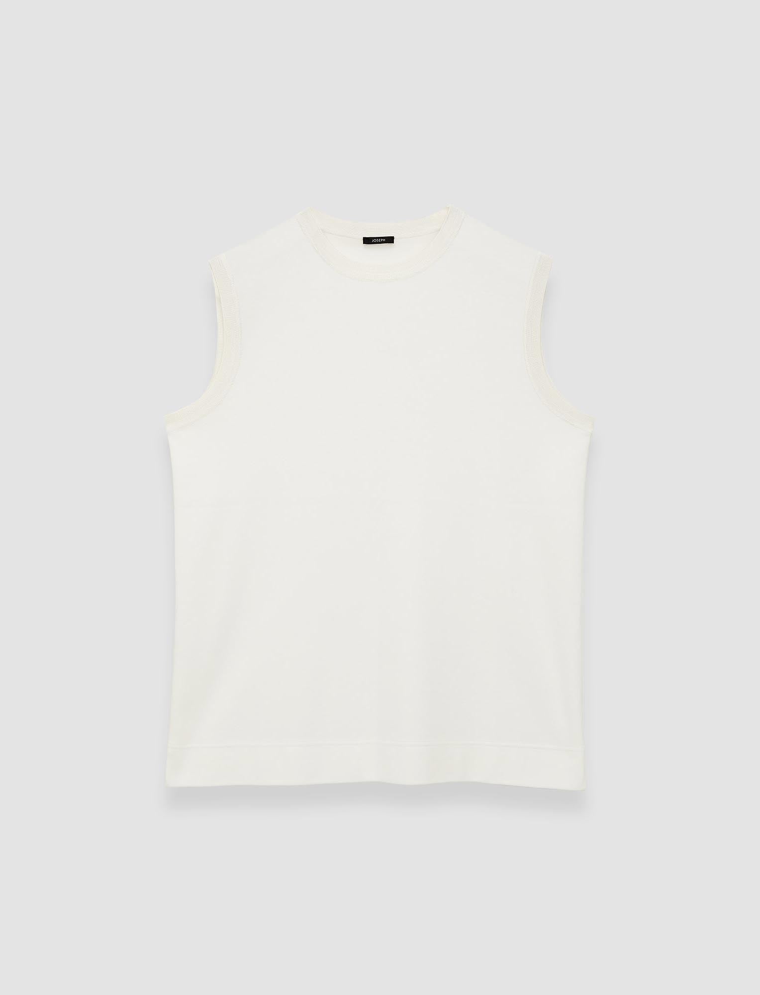 white-bley-crepe-de-soie-silk-blouse-JOSEPH