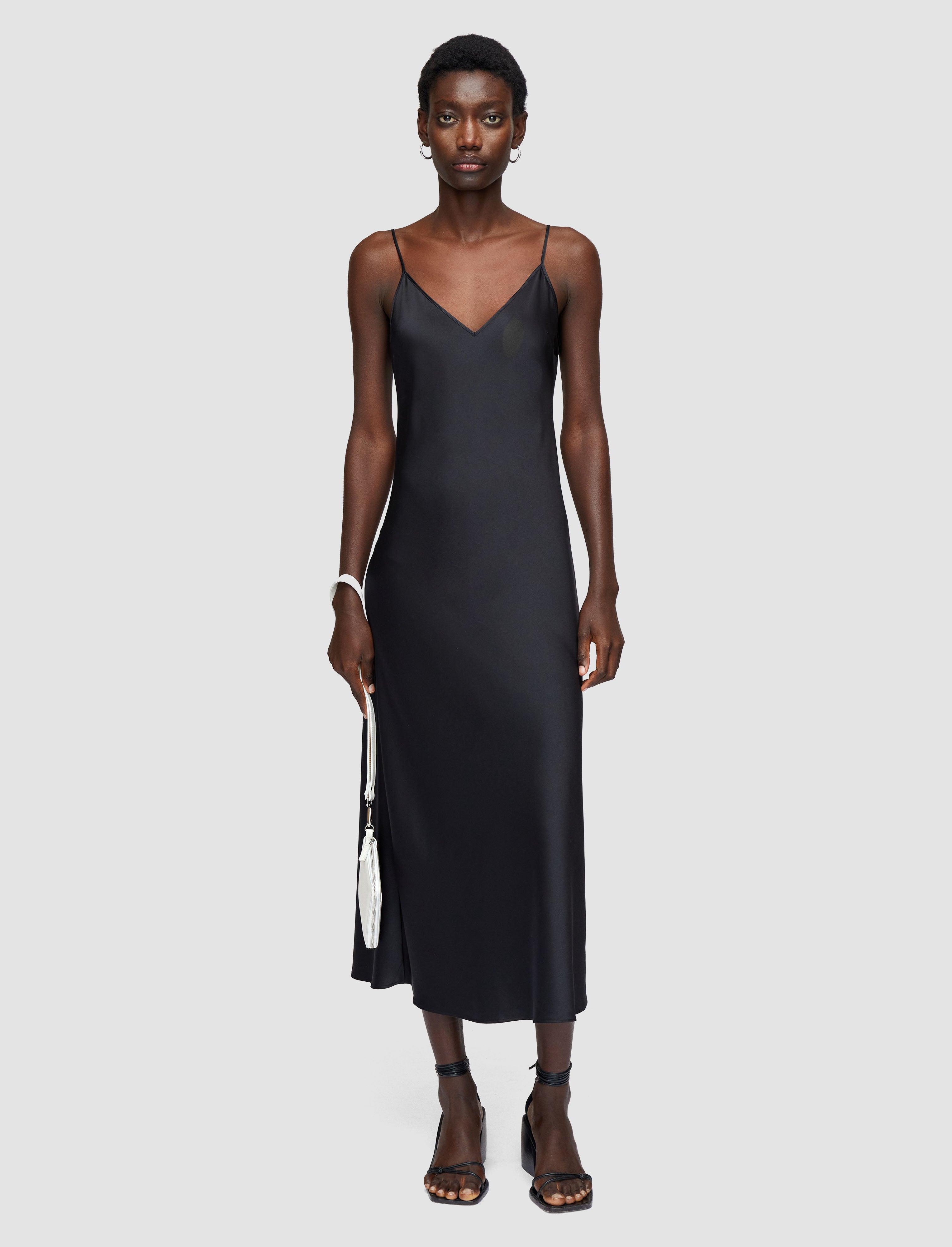 black-silk-satin-clea-dress-JOSEPH