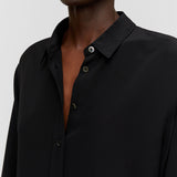 Joe Silk Crepe de Chine Blouse