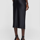 Isaak Silk Satin Skirt
