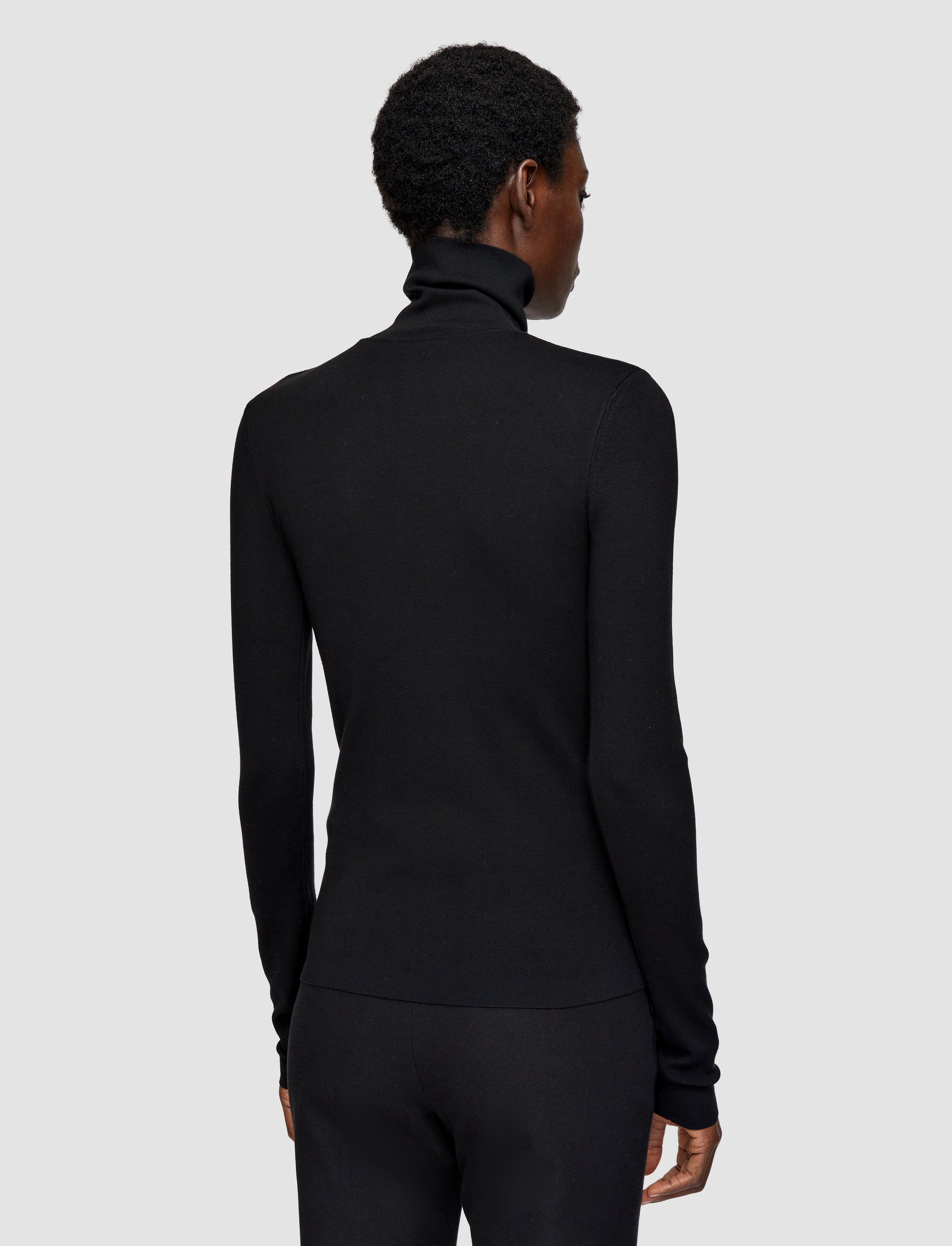 black-silk-stretch-high-neck-top-JOSEPH