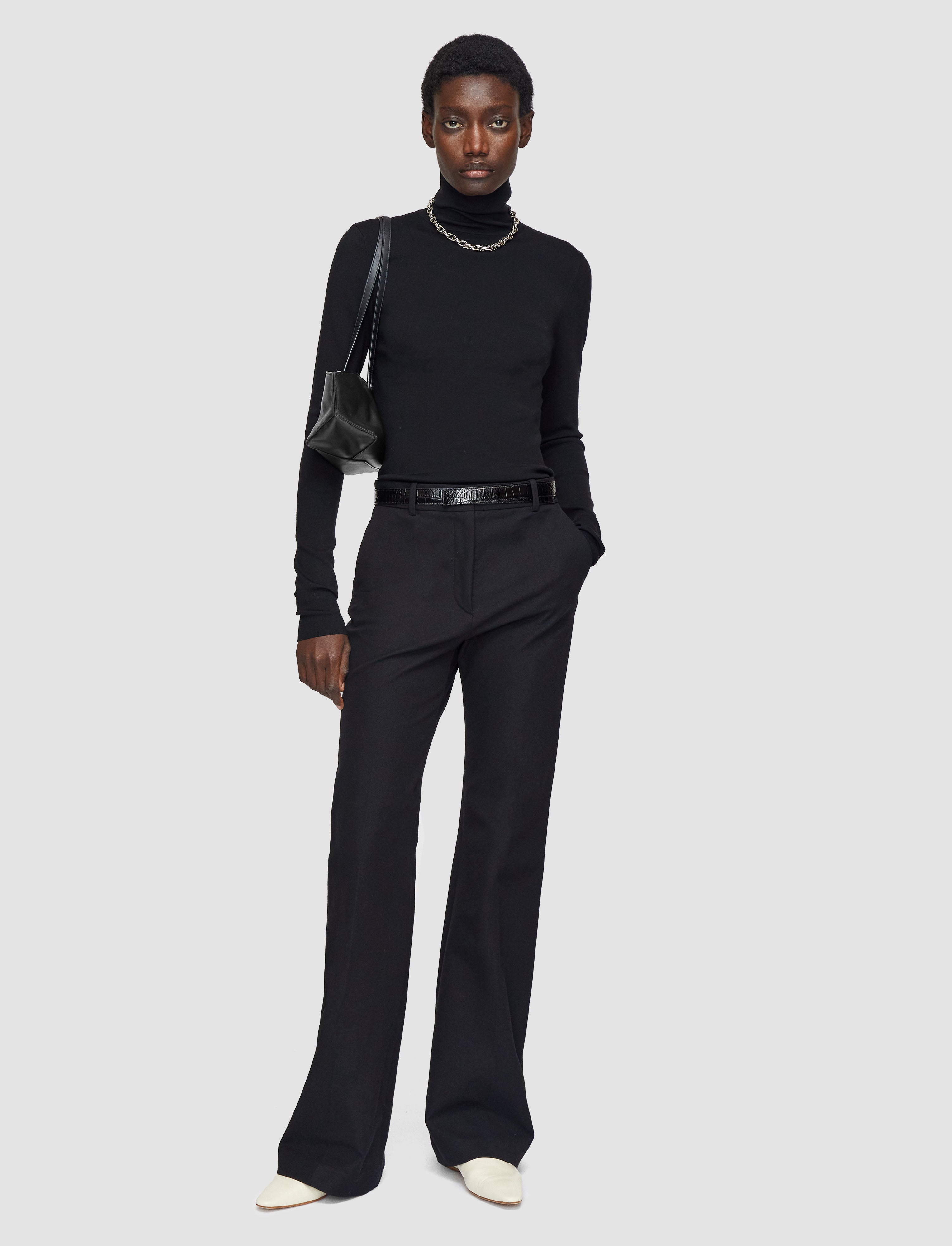 black-silk-stretch-high-neck-top-JOSEPH