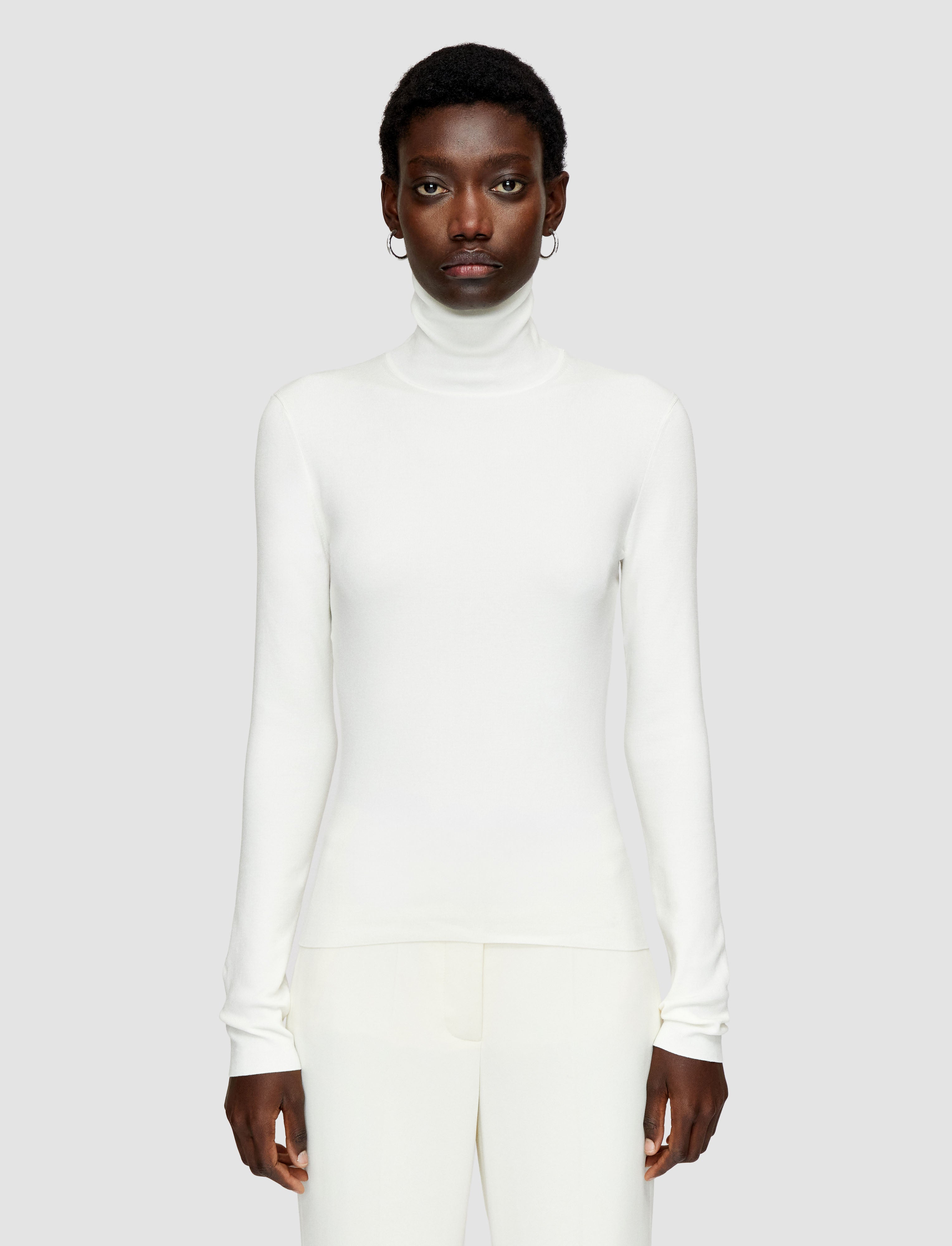 white-silk-stretch-high-neck-top-JOSEPH