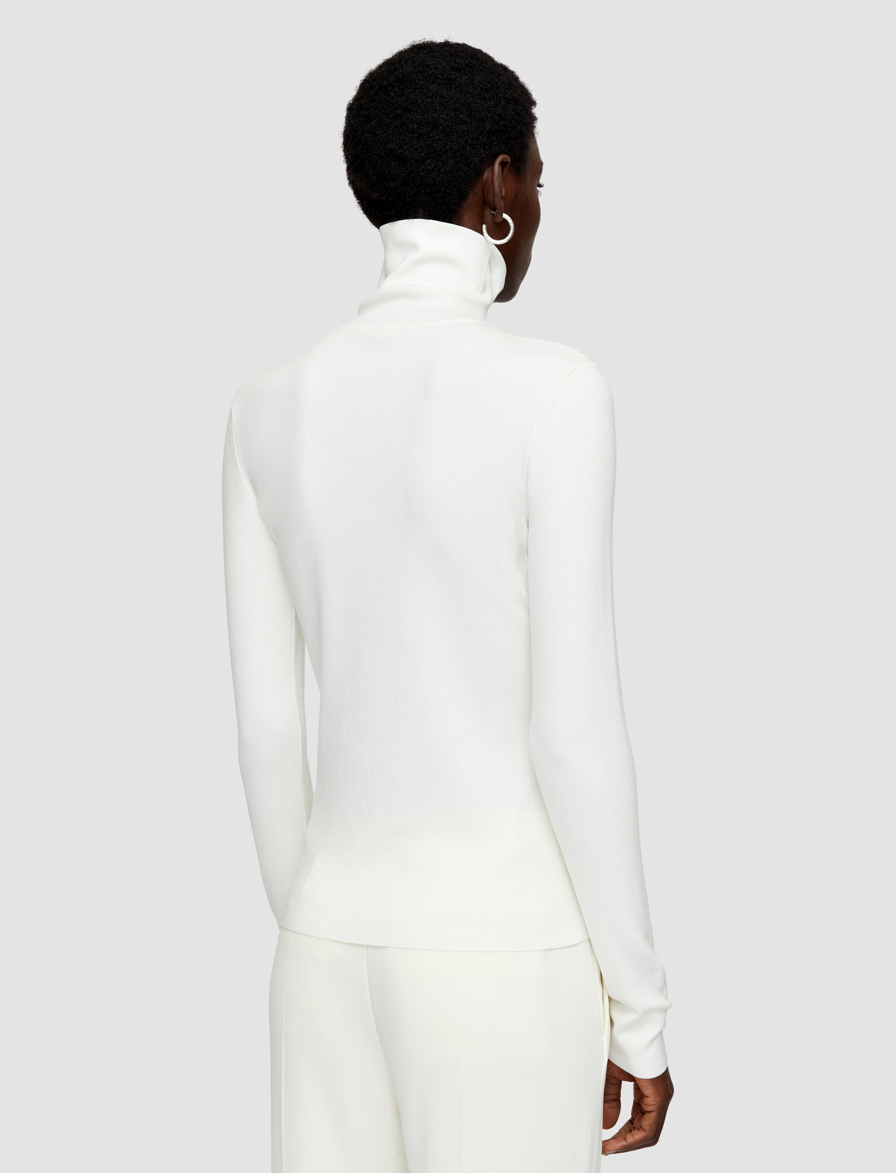 white-silk-stretch-high-neck-top-JOSEPH