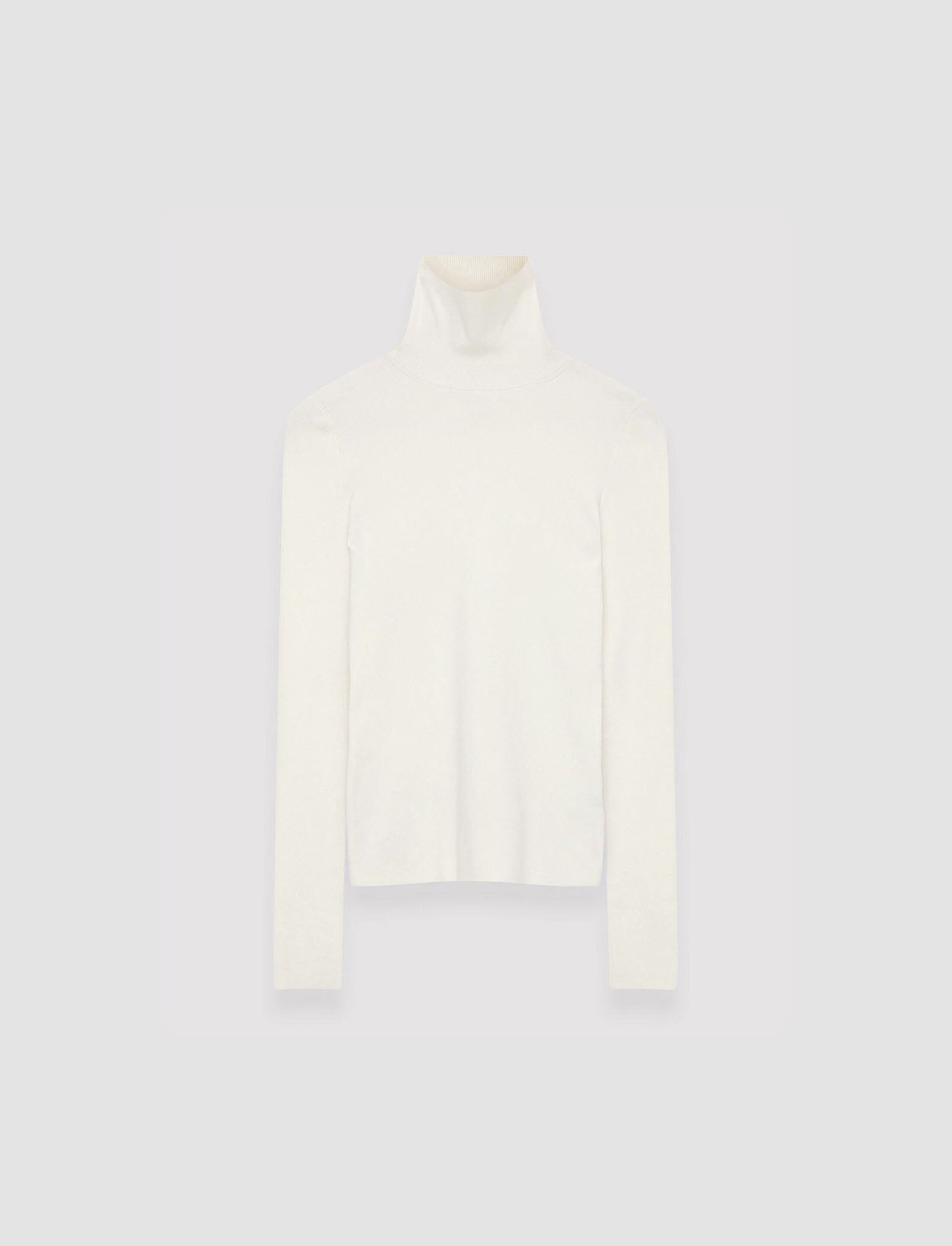 white-silk-stretch-high-neck-top-JOSEPH