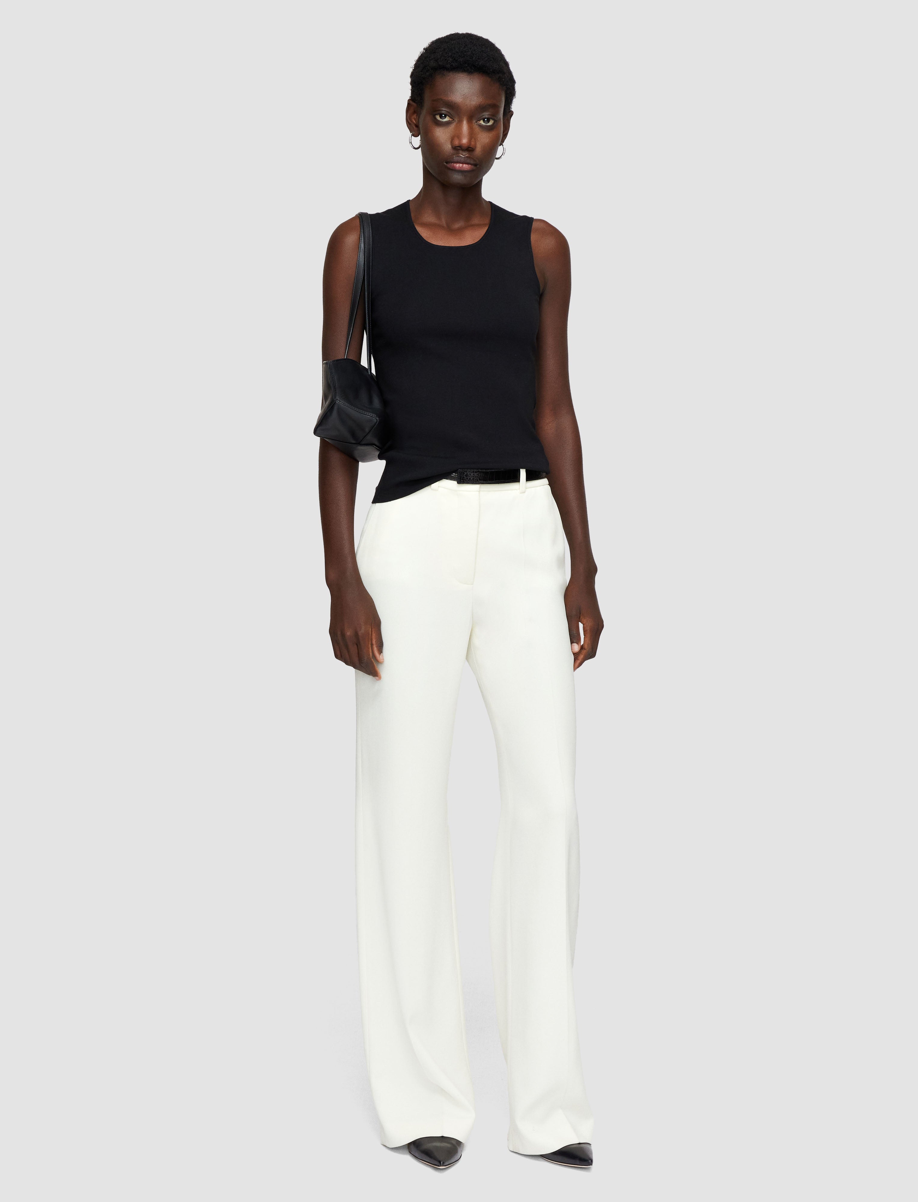 black-silk-stretch-tank-top-JOSEPH