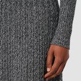 Ribbed Cable Knit Dress