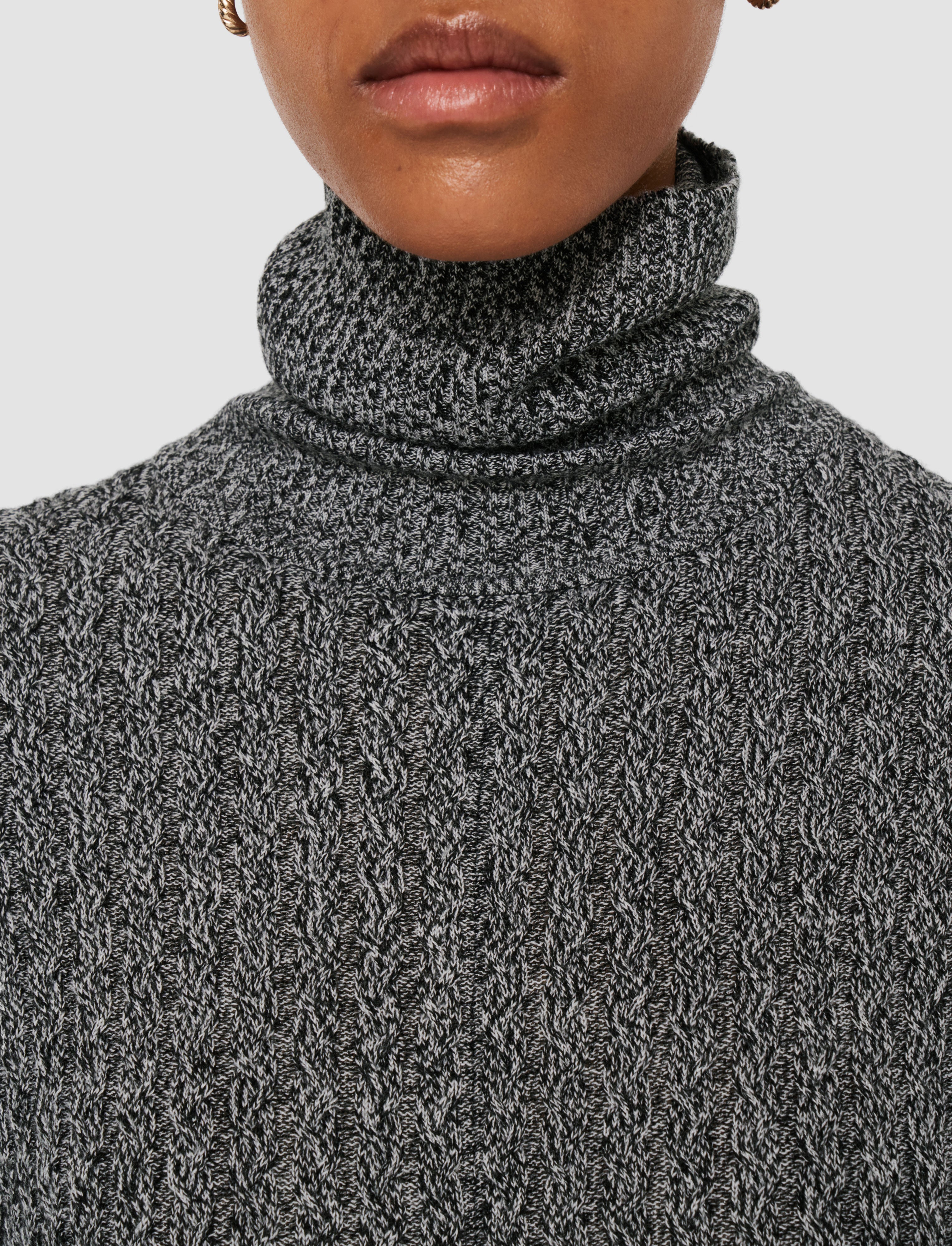 multicolour-ribbed-cable-knit-dress-JOSEPH