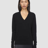 Light Pure Cashmere Vネックジャンパー