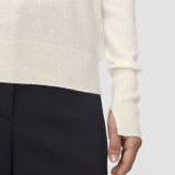 Light Pure Cashmere Vネックジャンパー