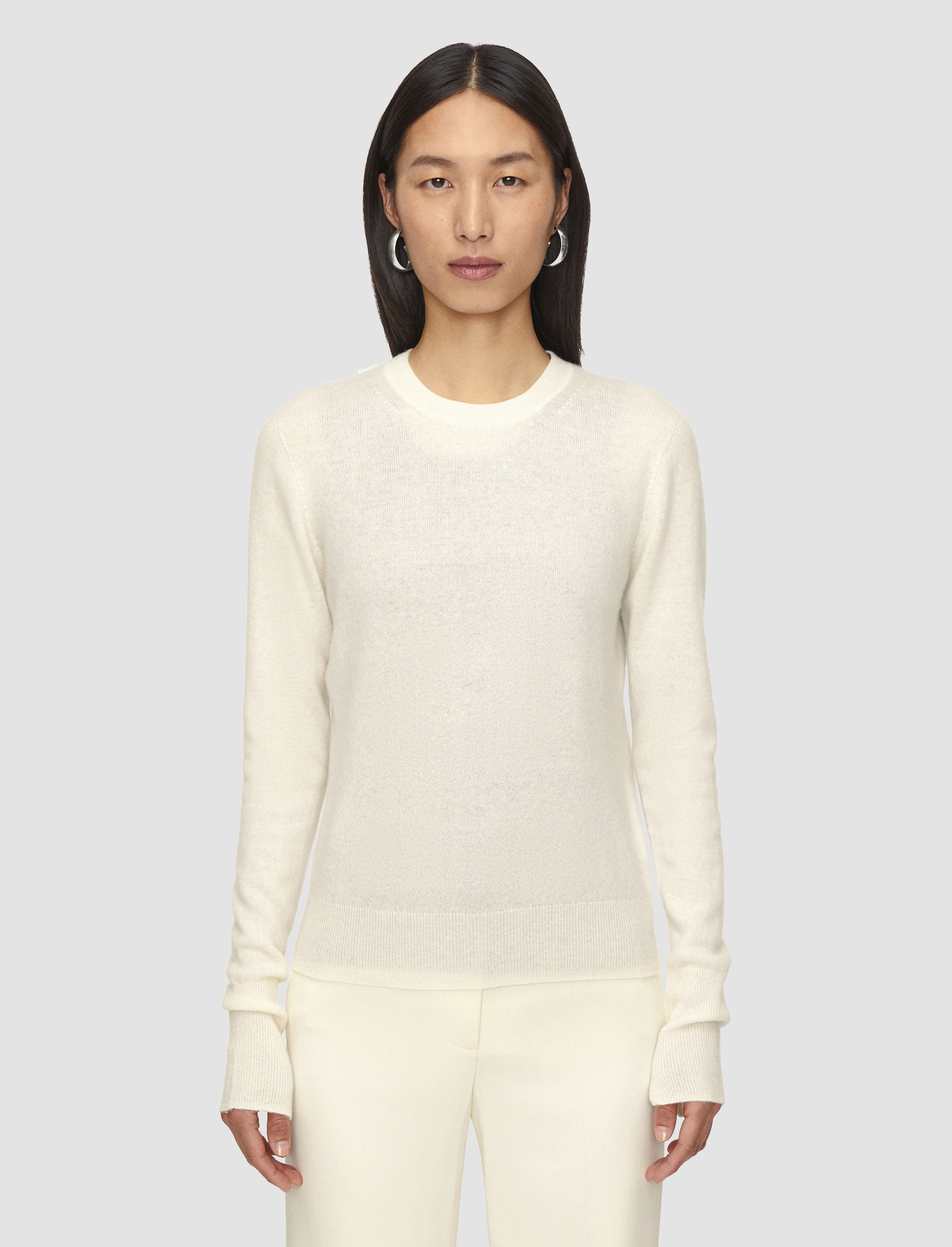 white-pull-col-rond-en-pur-cachemire-leger-JOSEPH