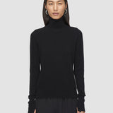 Light Pure Cashmere ハイネックジャンパー