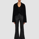 Tafira Leather Stretch トラウザーズ
