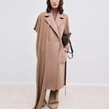 Manteau Arline en cachemire double face