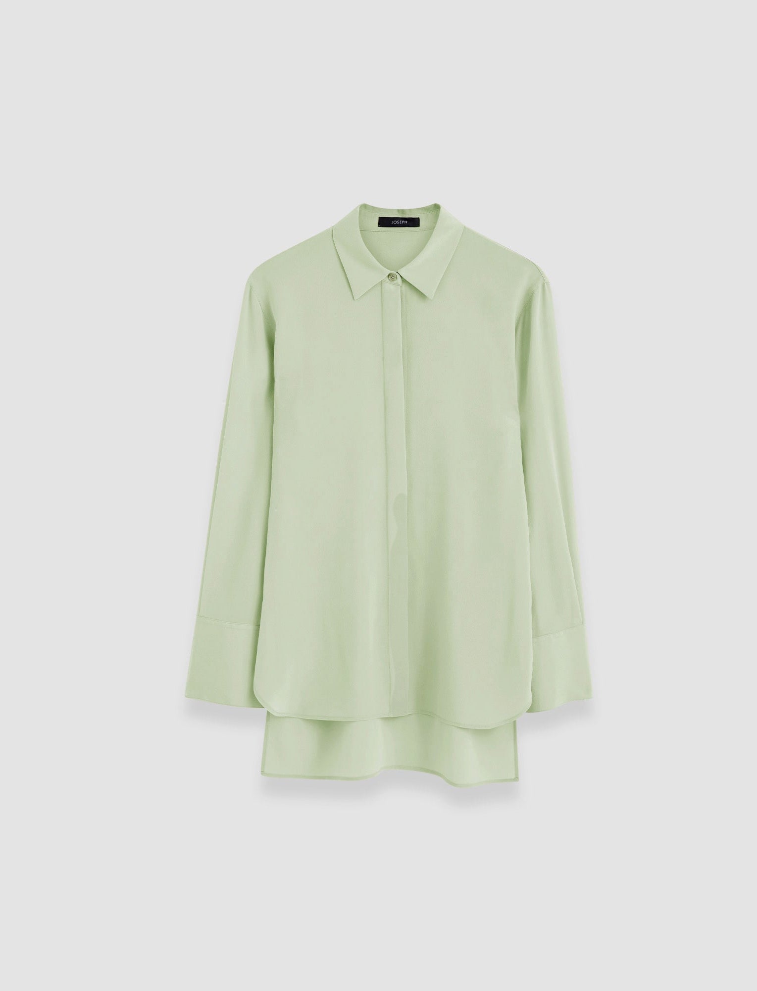 green-bold-crepe-de-soie-silk-blouse-JOSEPH