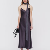 Clea Silk Satin Dress