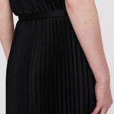 Volta Knit Weave Plissé ドレス