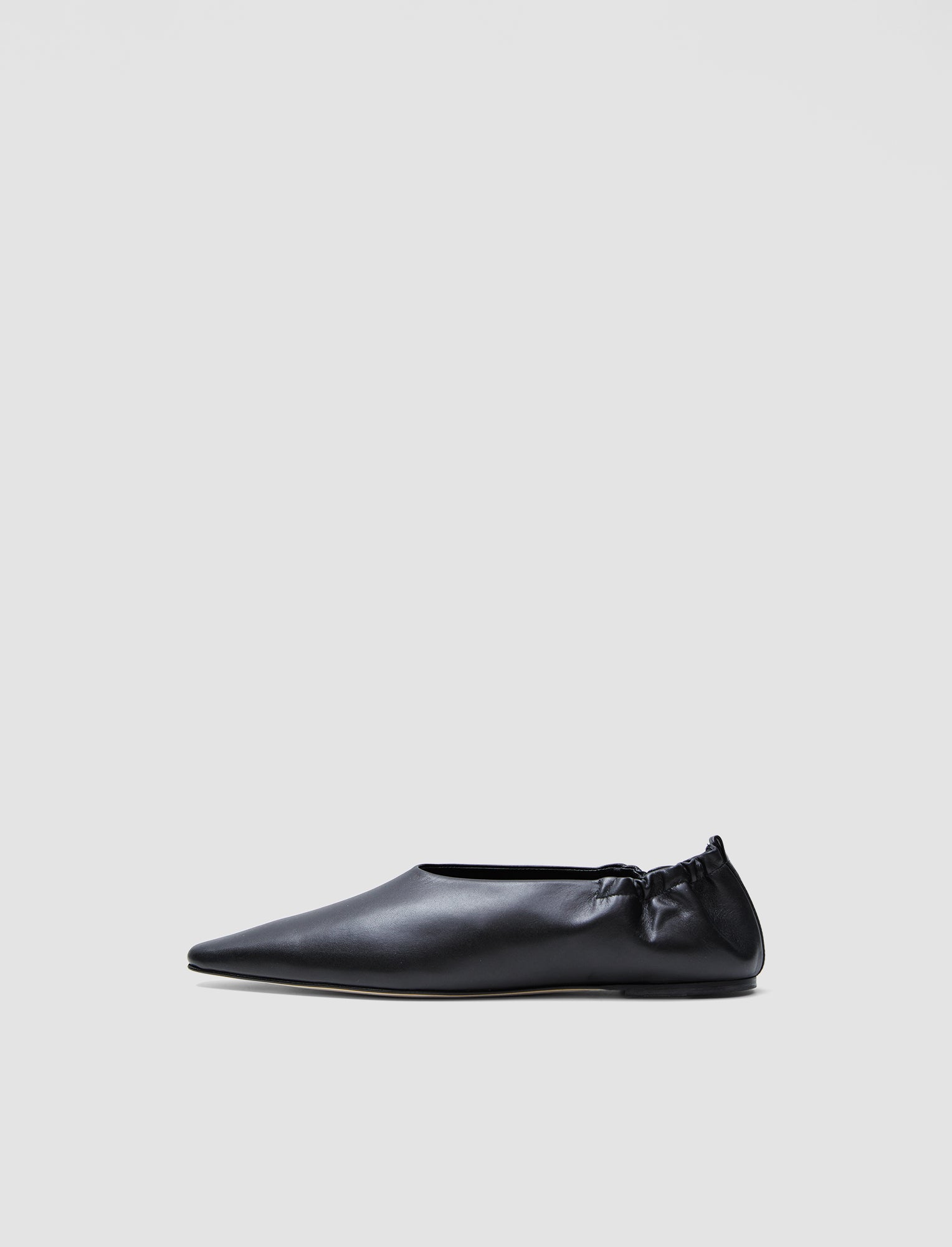 black-leather-pointy-ballerina-shoes-JOSEPH