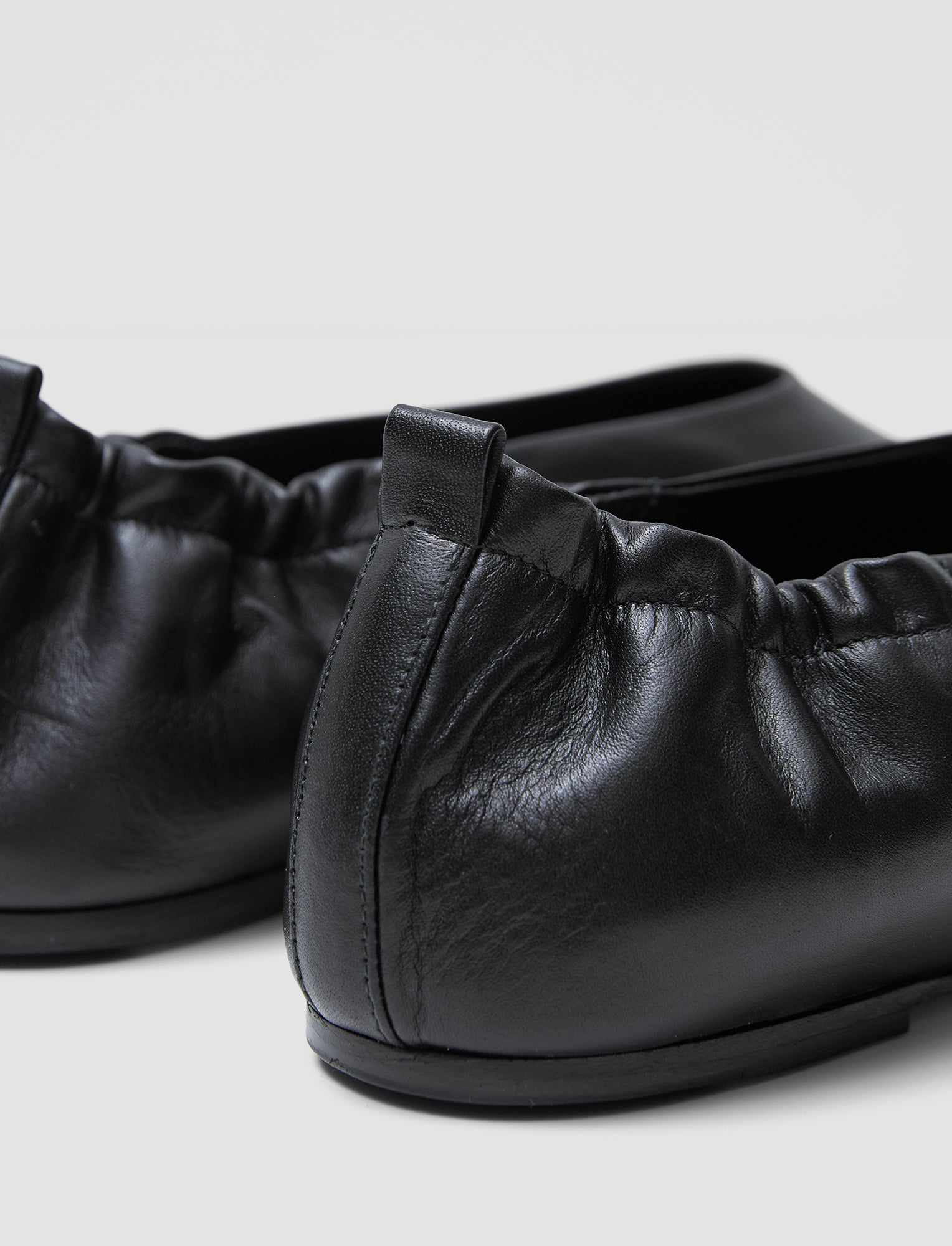 black-leather-pointy-ballerina-shoes-JOSEPH