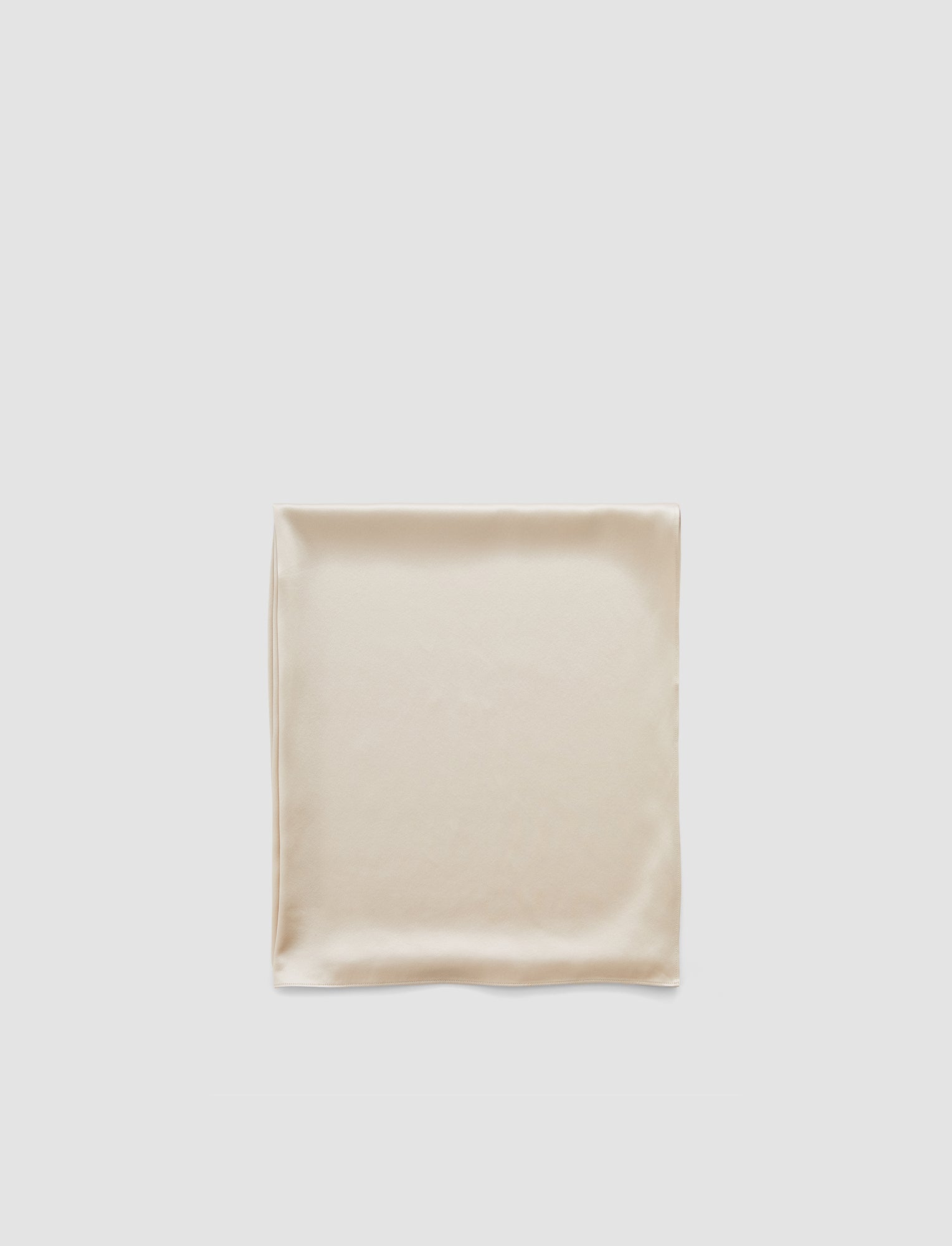 beige-silk-satin-scarf-JOSEPH