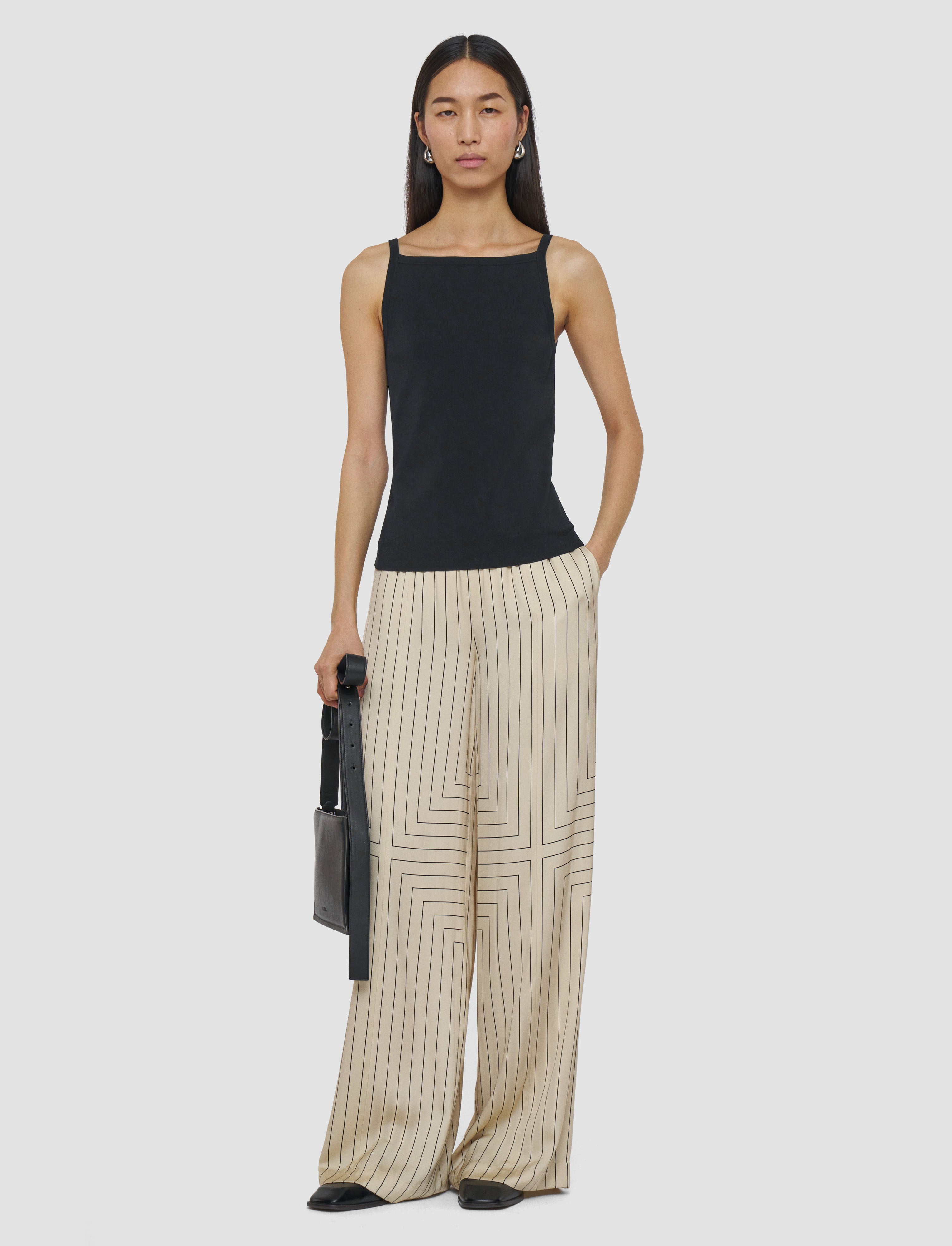 beige-hulin-geometric-print-silk-trousers-JOSEPH
