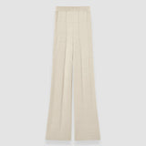 Viscose Grid Knit Trousers