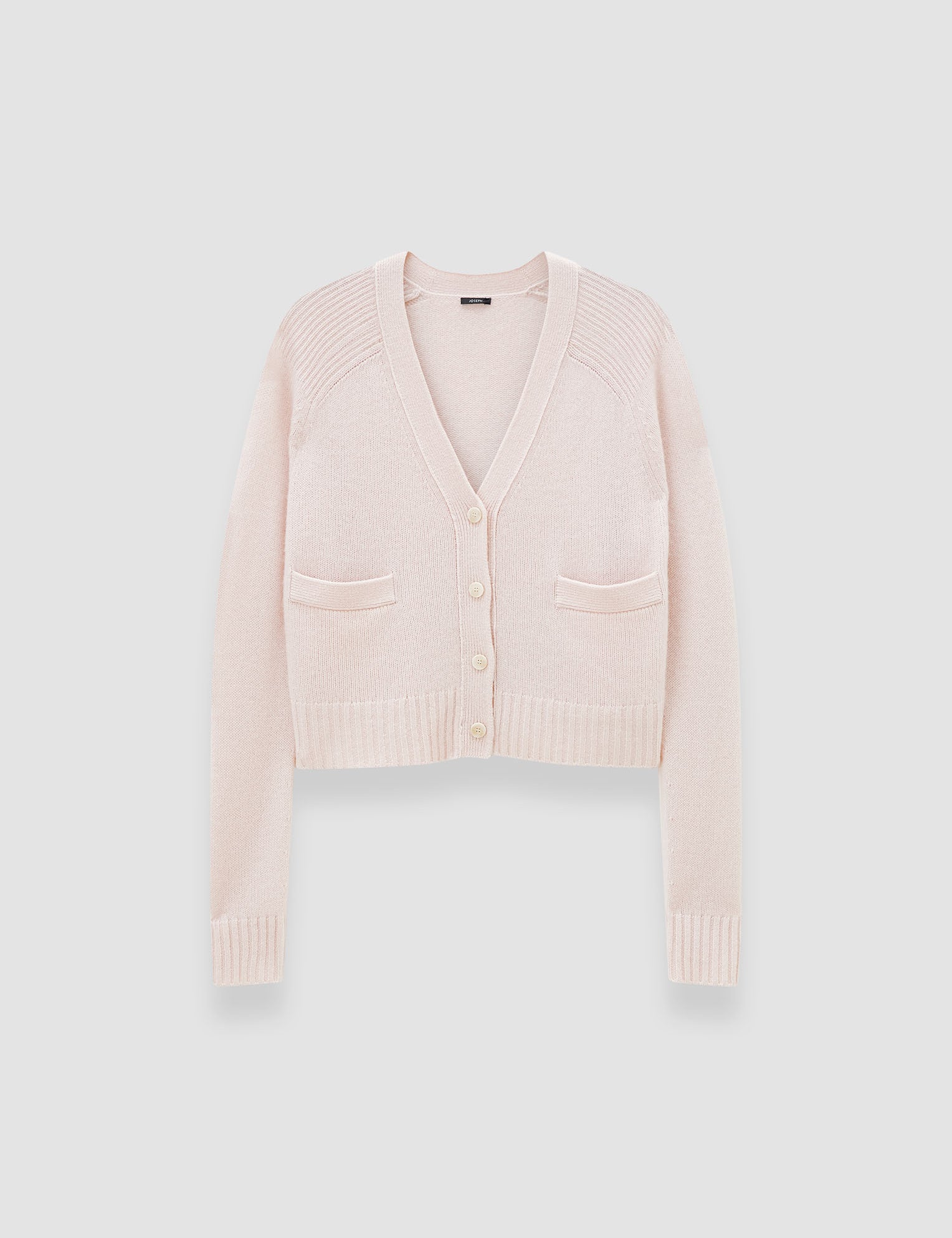 Pink Open Cashmere Cardigan - Joseph