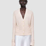 Pink Open Cashmere Cardigan - Joseph