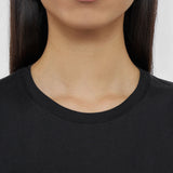 T-Shirt en jersey de coton et soie