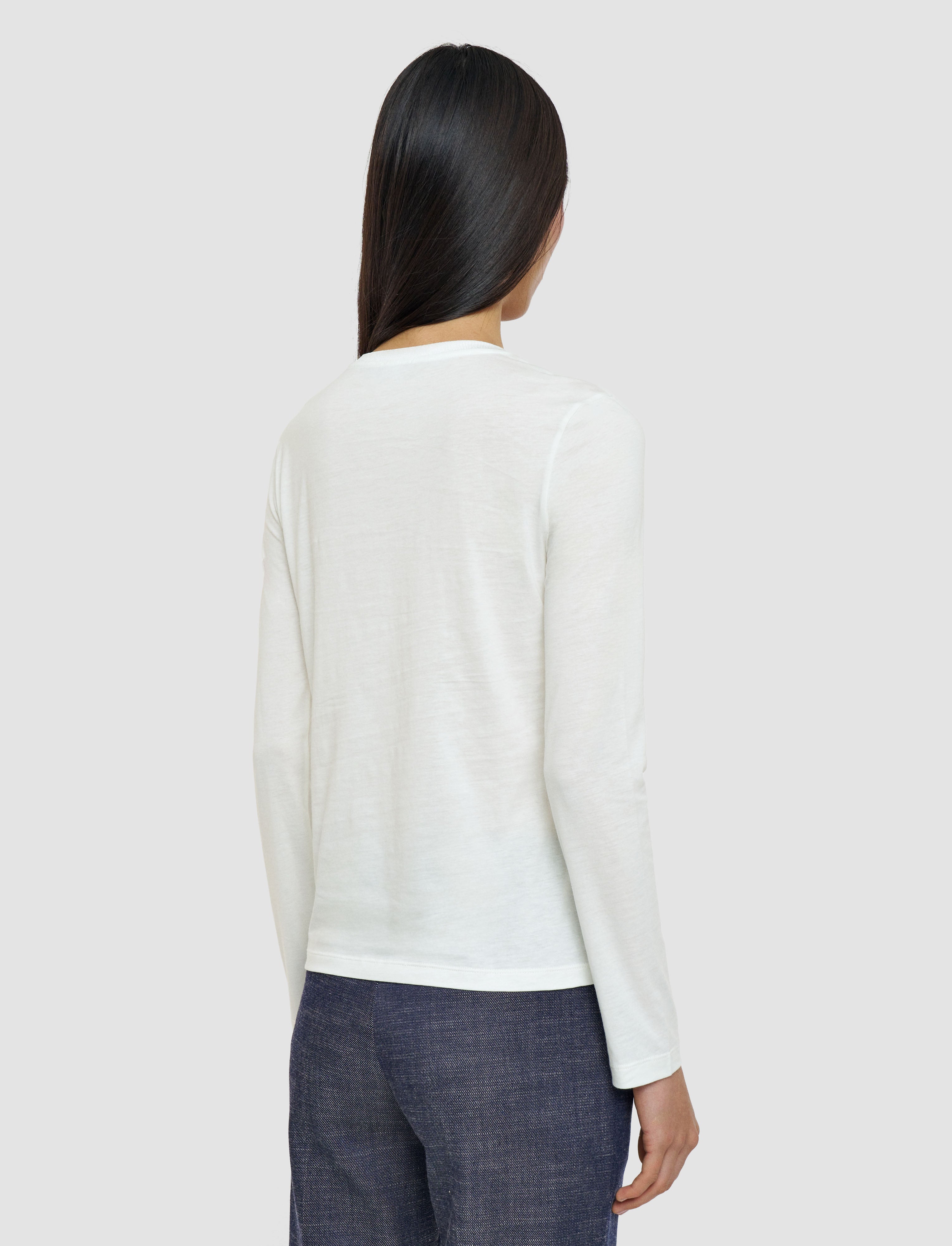 white-cotton-silk-jersey-long-sleeve-t-shirt-JOSEPH