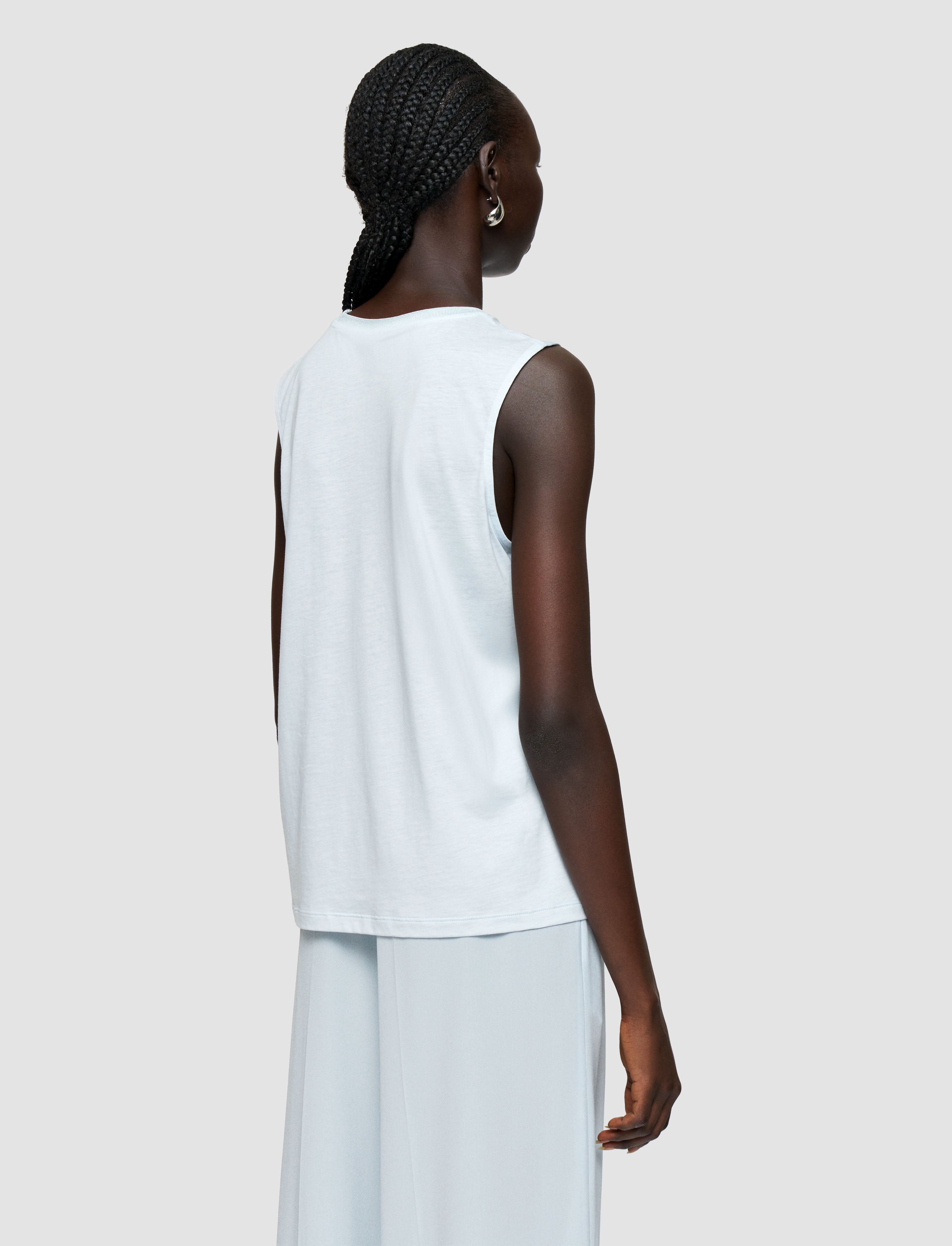 blue-cotton-silk-jersey-tank-top-JOSEPH