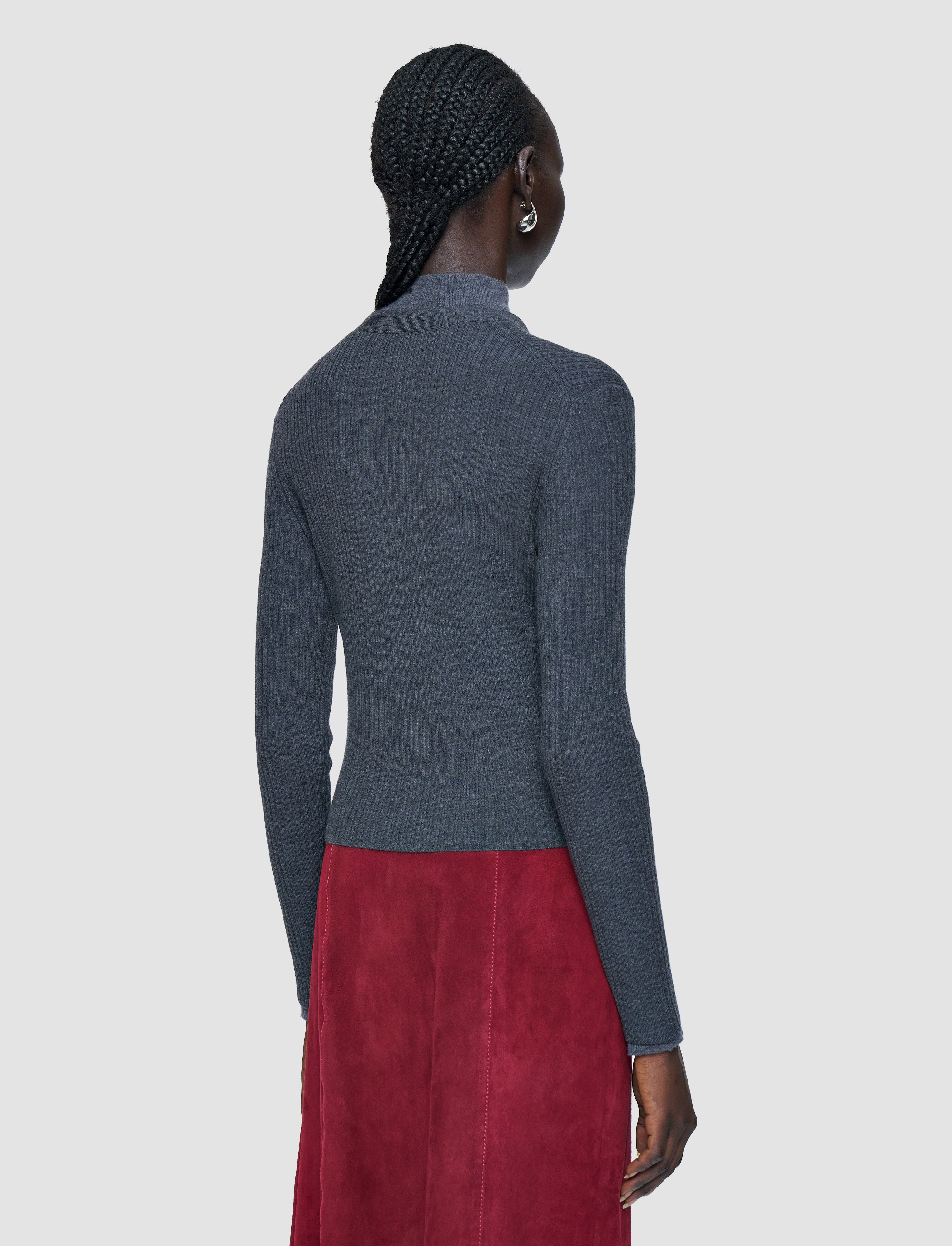 grey-merino-rib-knit-cardigan-JOSEPH