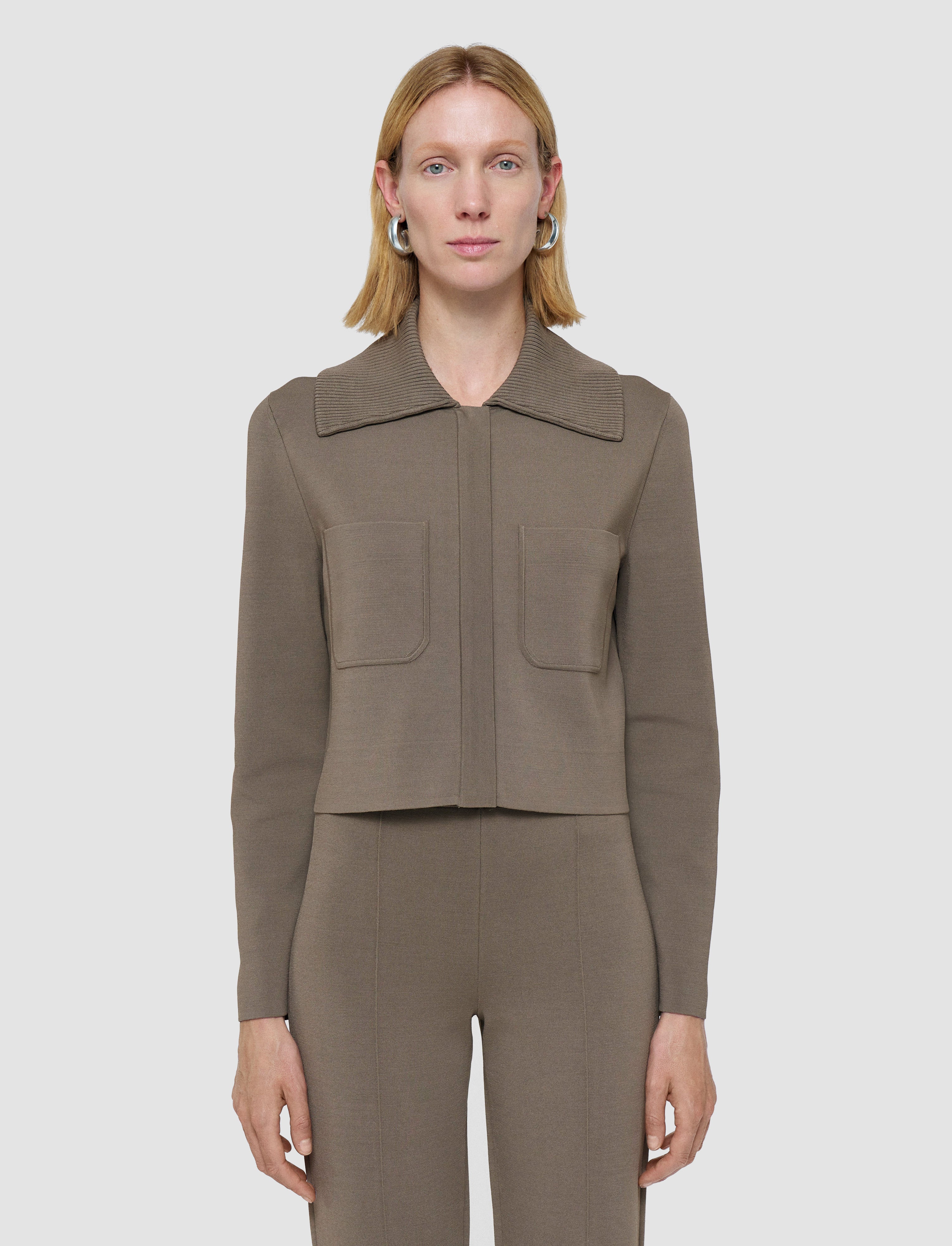 brown-milano-knit-stretch-short-jacket-JOSEPH