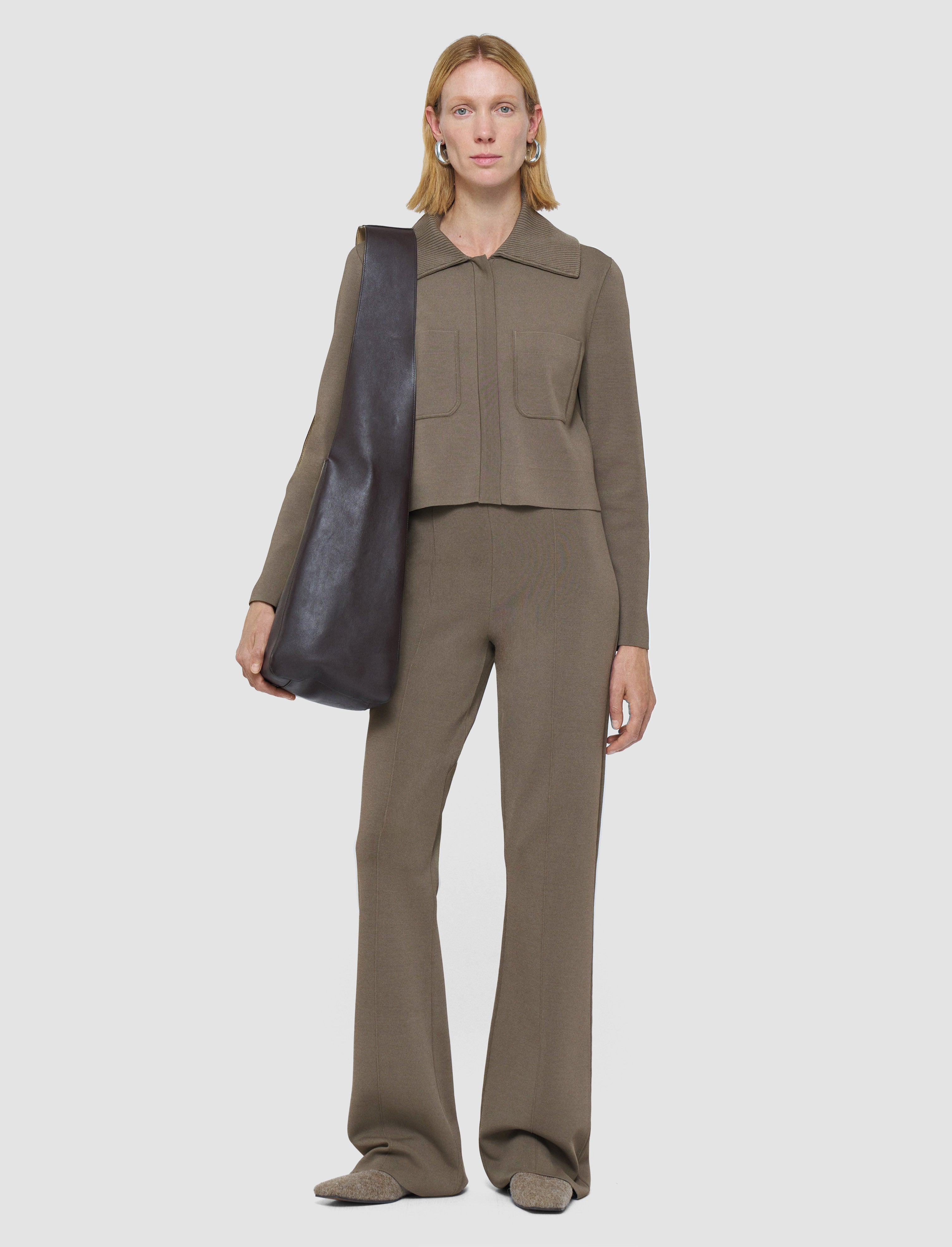 brown-milano-knit-stretch-trousers-JOSEPH