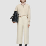 Beige Soft Wool Culottes - Joseph