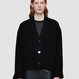 Black Soft Wool Cardigan - Joseph