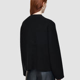 Black Soft Wool Cardigan - Joseph