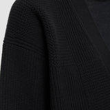 Black Soft Wool Cardigan - Joseph
