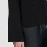 Black Soft Wool Cardigan - Joseph
