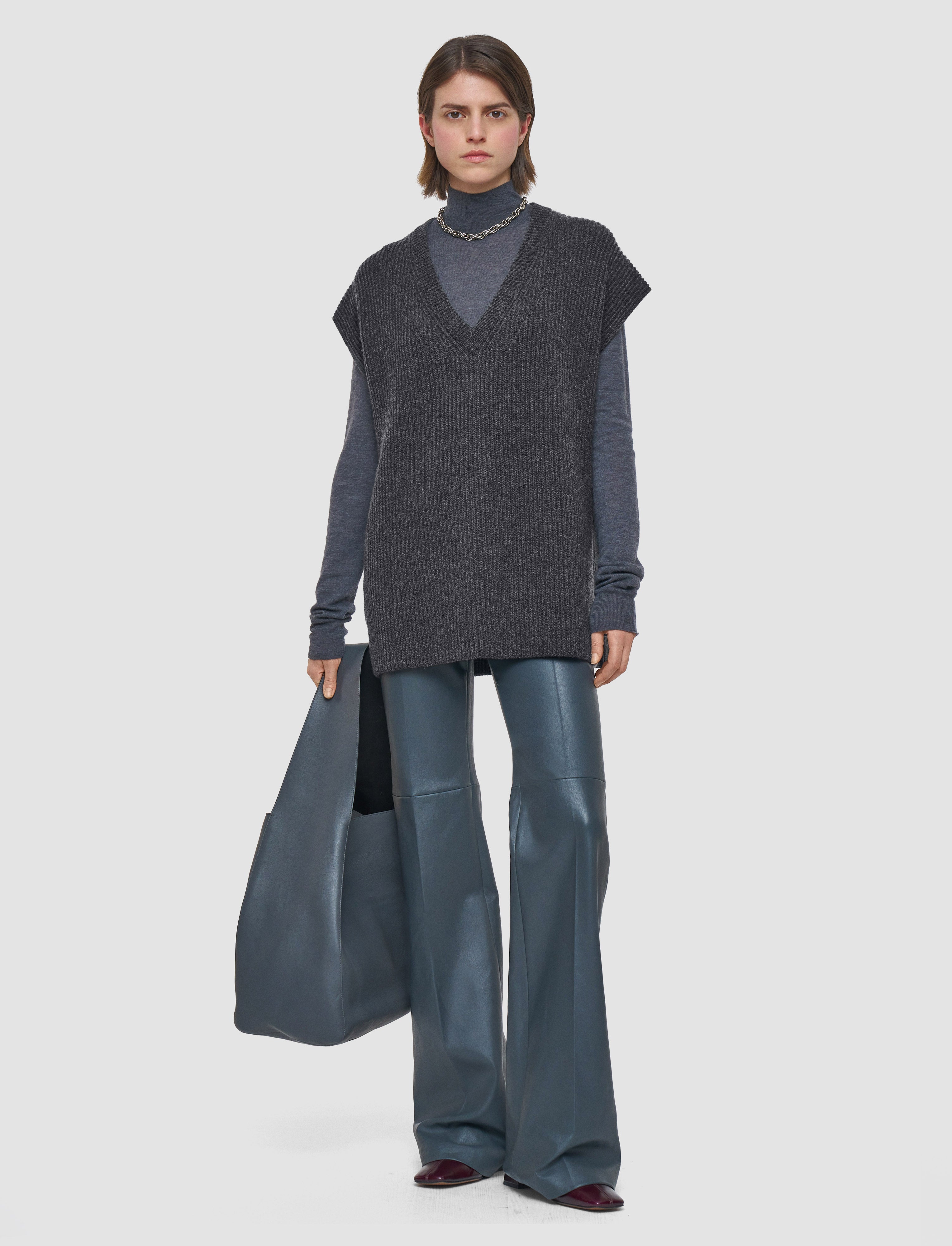 grey-light-cardigan-stitch-vest-JOSEPH