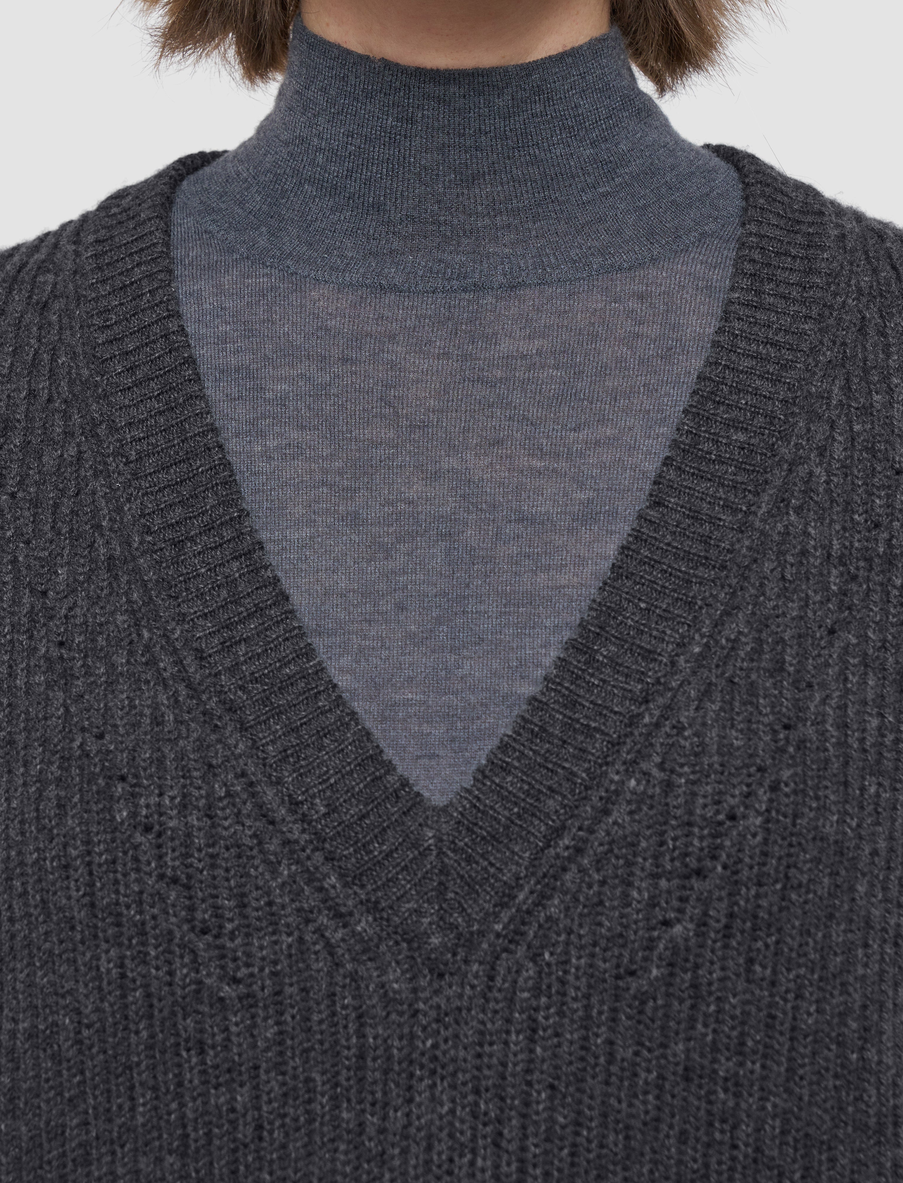 grey-light-cardigan-stitch-vest-JOSEPH