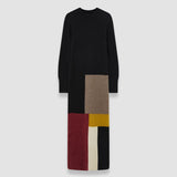 Grey Overlay Wool Dress - Joseph