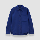 Blue Jelia Light Double Face Wool Overshirt - Joseph