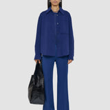 Blue Jelia Light Double Face Wool Overshirt - Joseph