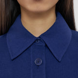 Blue Jelia Light Double Face Wool Overshirt - Joseph