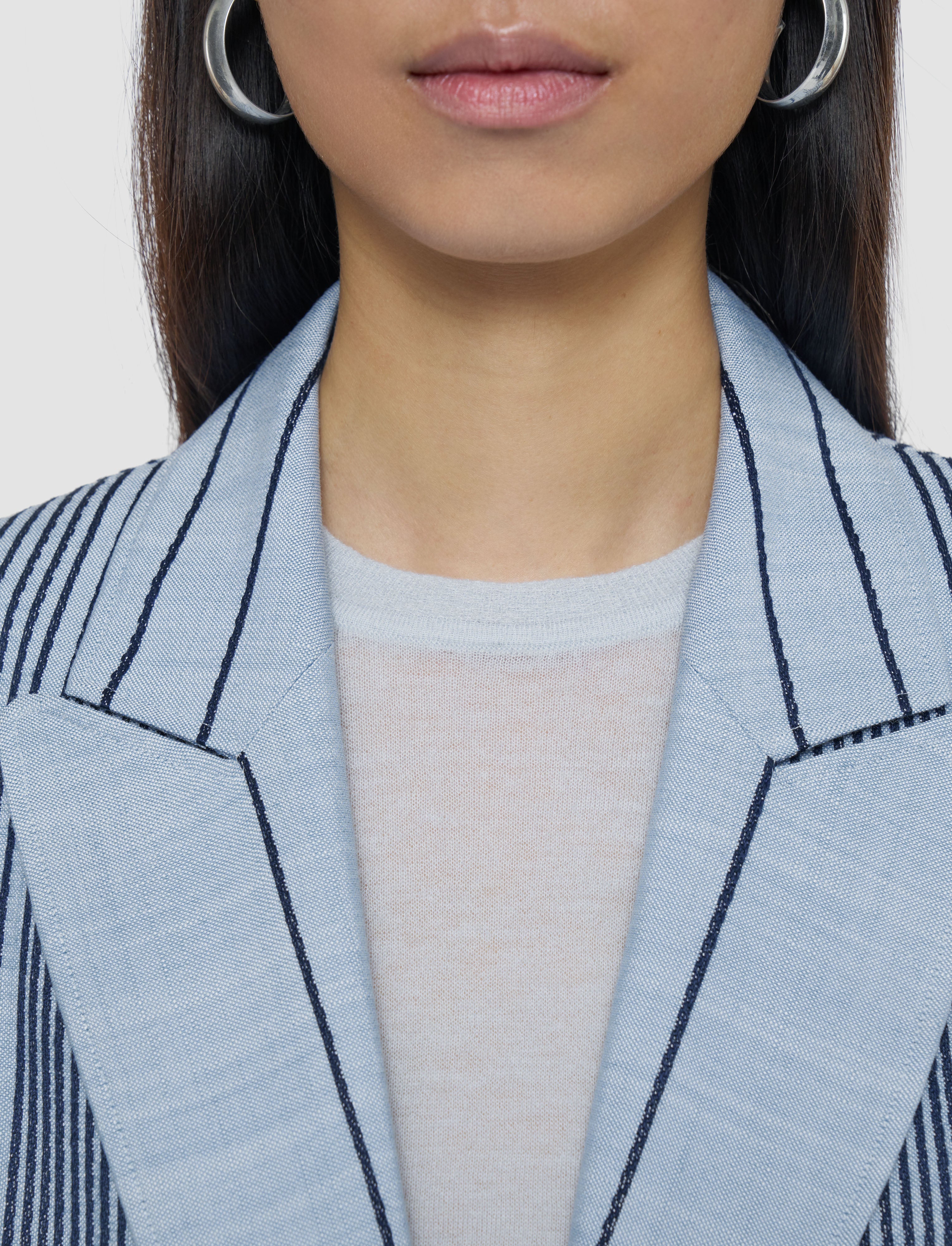 bleu-veste-berlier-a-rayures-brodees-JOSEPH