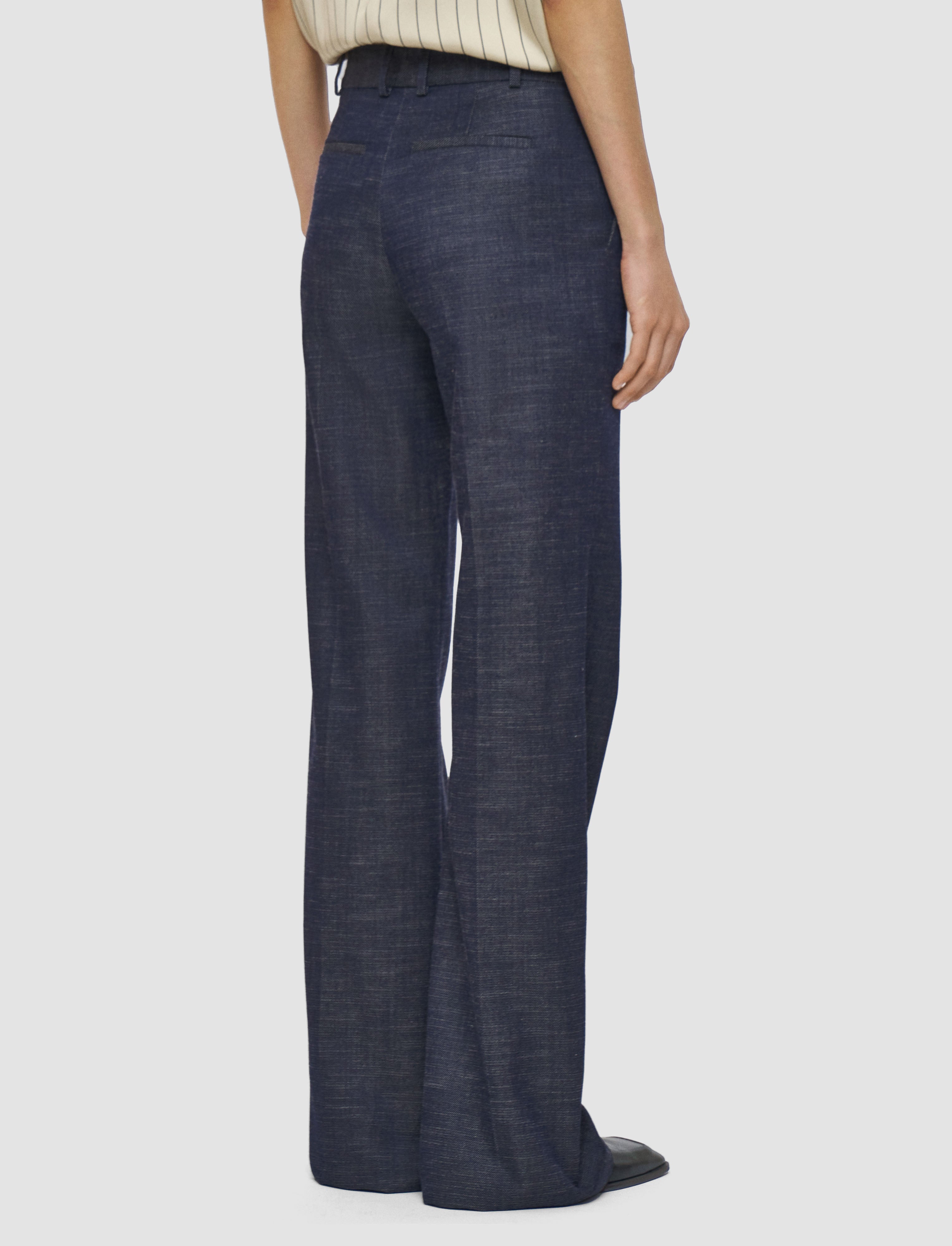 Blue Morissey Sartorial Denim Trousers - Joseph